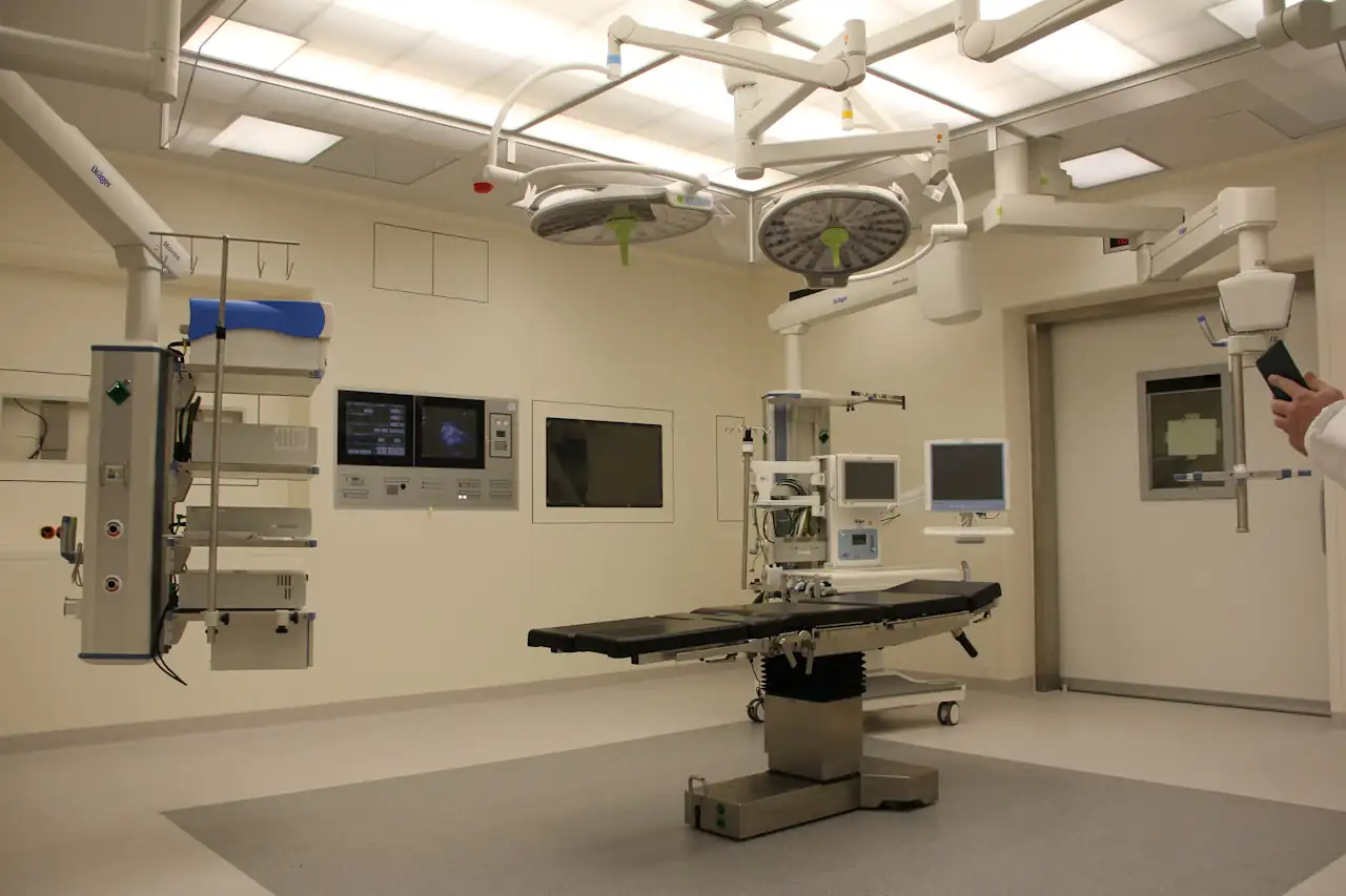 Reception desk managing the day’s patient flow